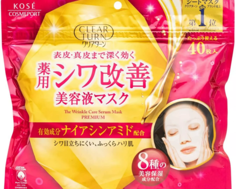 KOSÉ - Kose Clear Turn Medicated Wrinkle Improvement Beauty Serum Face Masks